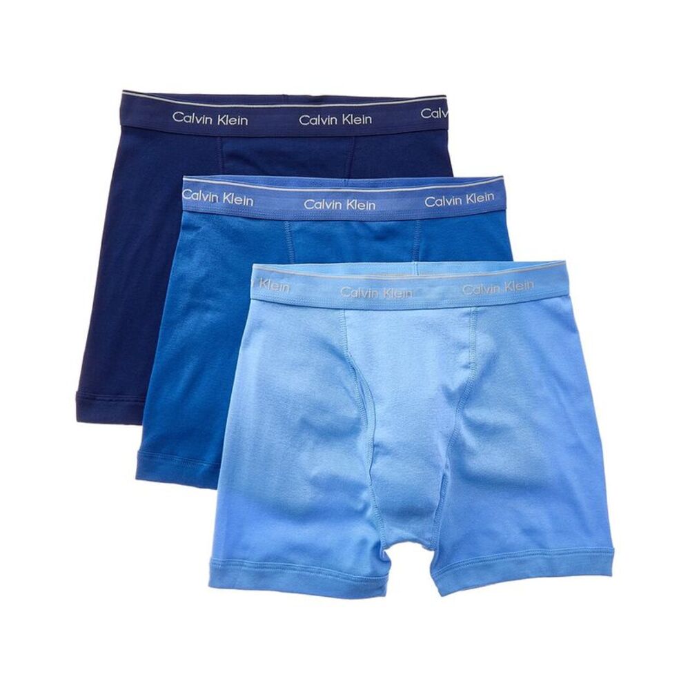 Calvin Klein Mens Boxer Brief 3-Pack, Multi